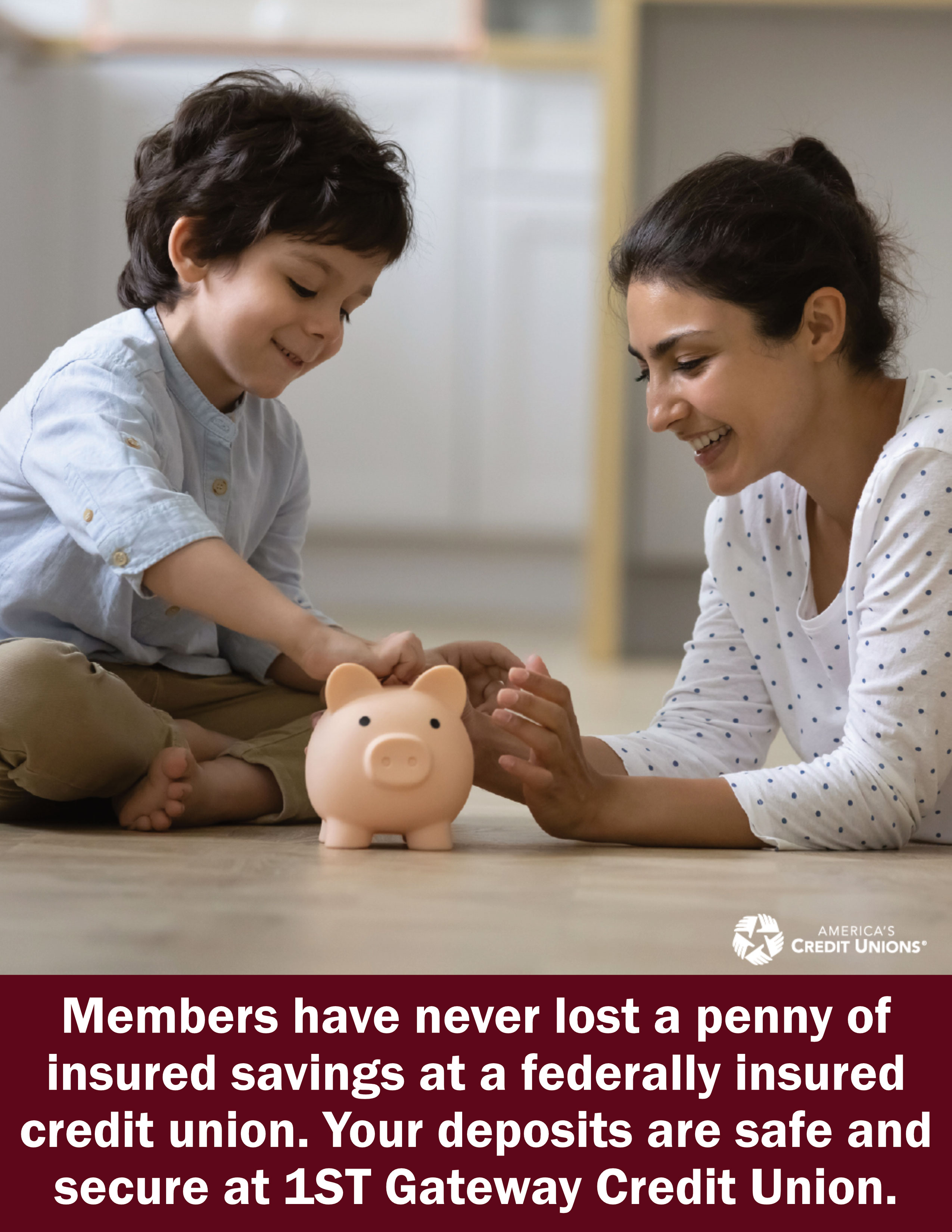 Your Savings are Safe with us.
